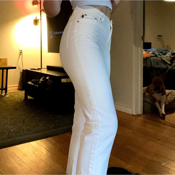 Vintage Ralph Lauren White Straight Jeans - Picture 8 of 8
